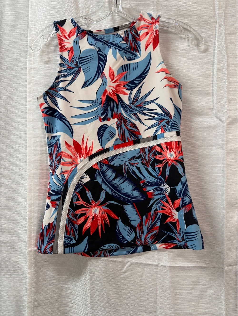 Tail Women's XS Sleeveless Floral Athletic Tank Top
